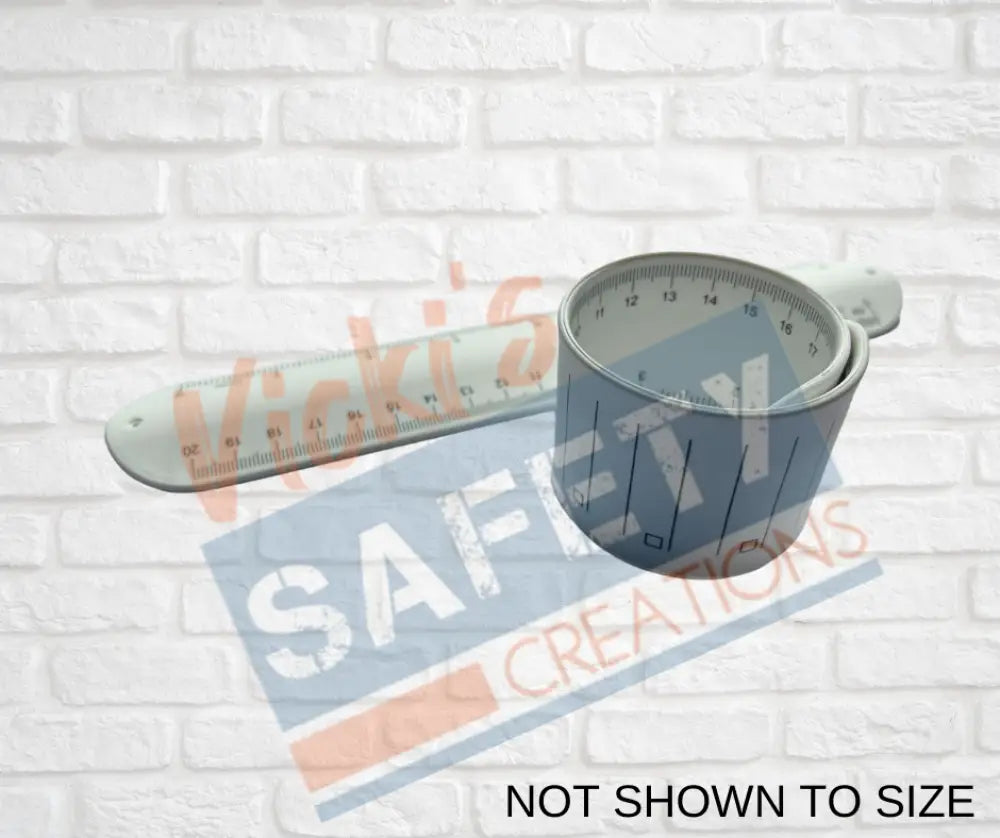 Silicone Memo/Ruler Slap Bracelet Accessories