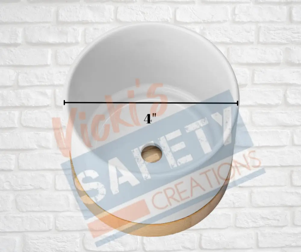 Small Desk Ceramic Planter-Organ Illustrations Home Decor