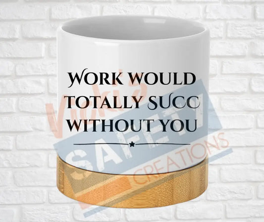 Small Desk Ceramic Planter-Funny Pot Work would succ Home Decor