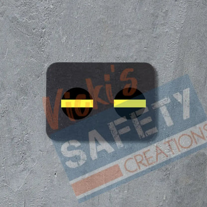 Stud Earrings -Back the Line Rounds (Police Firefighters EMS etc) Thin Gold-Dispatch Earrings