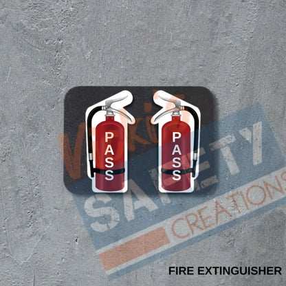 Stud Earrings - Fire Extinguisher Earrings