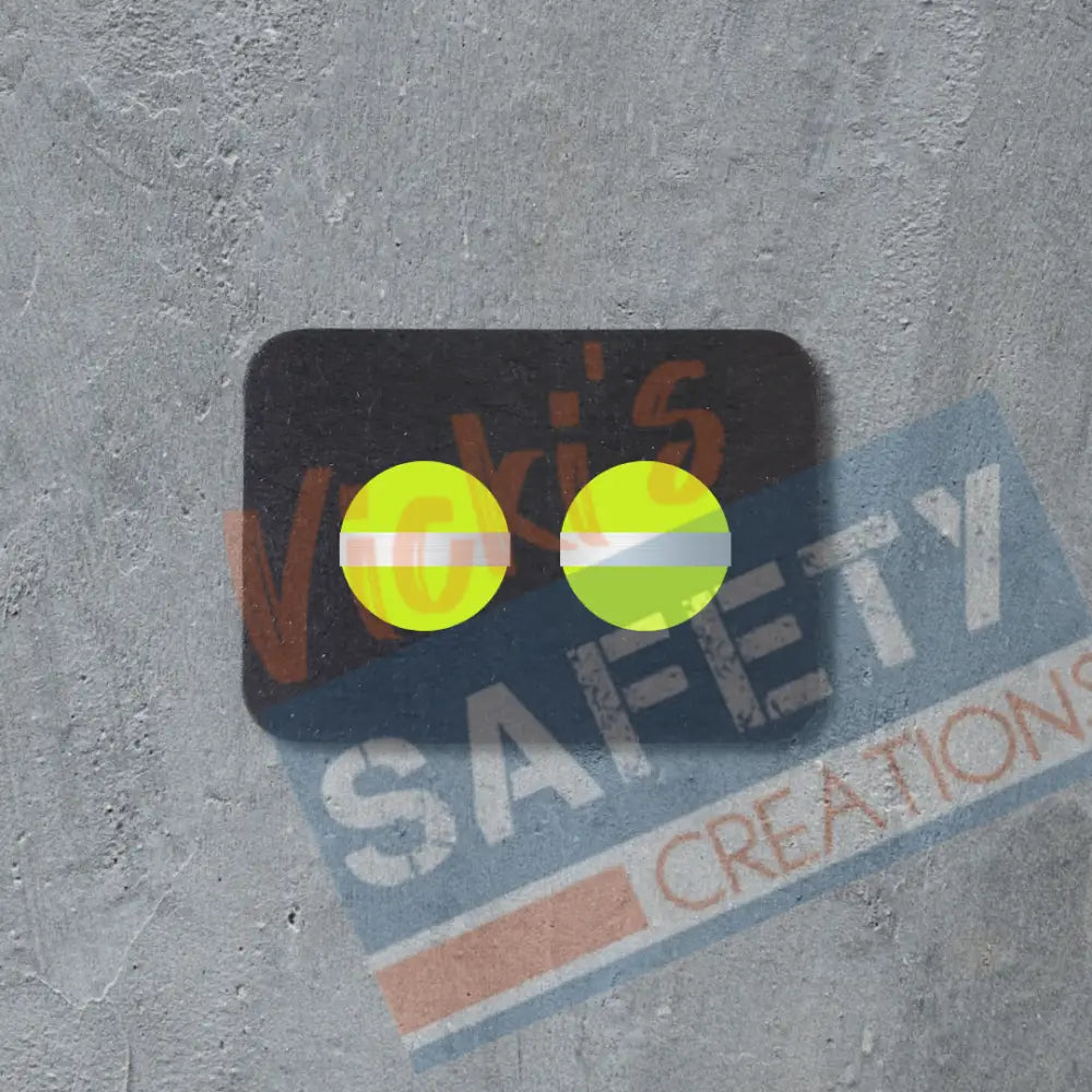 Stud Earrings - Hi-Vis Rounds Earrings