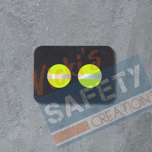 Stud Earrings - Hi-Vis Rounds Earrings