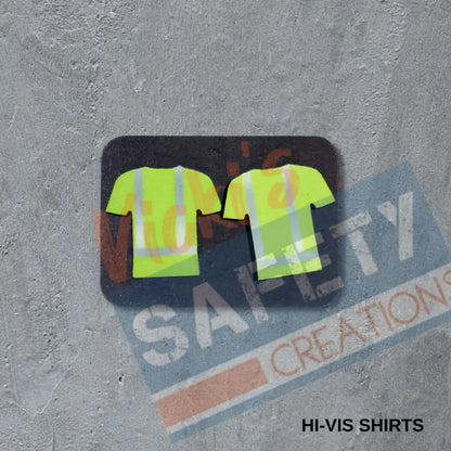 VSC Stud Earrings-HI-Vis Shirts