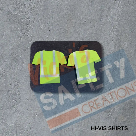 VSC Stud Earrings-HI-Vis Shirts