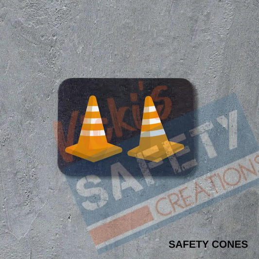 VSC Stud Earrings-Safety Cones