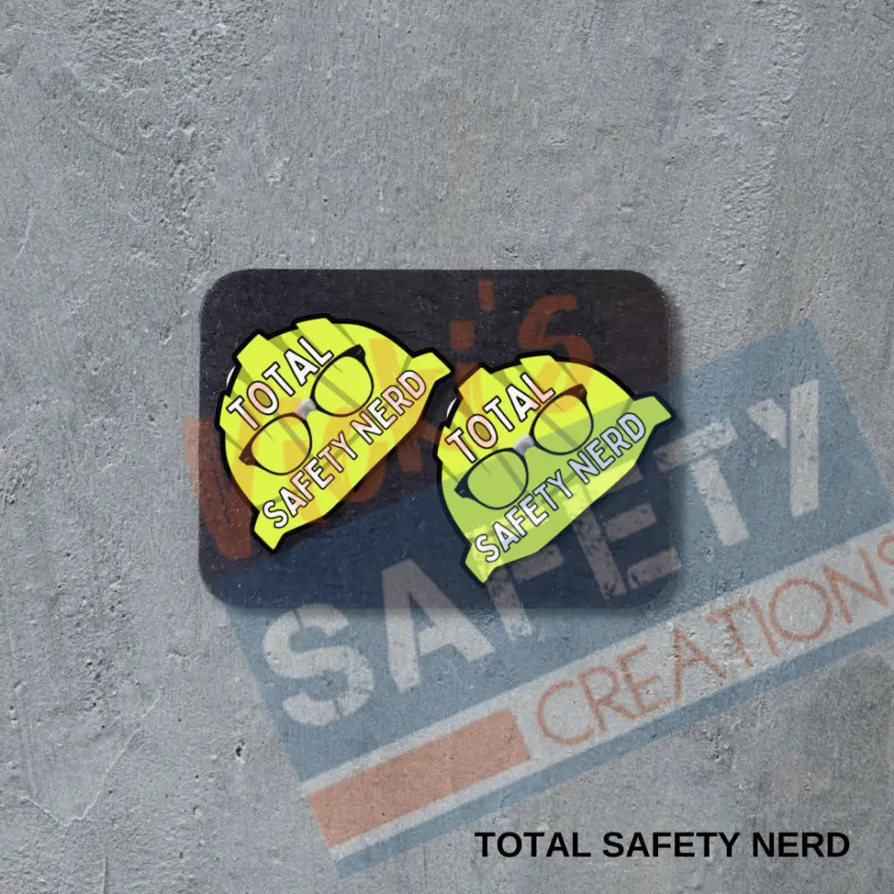 Stud Earrings - Safety Nerd Earrings