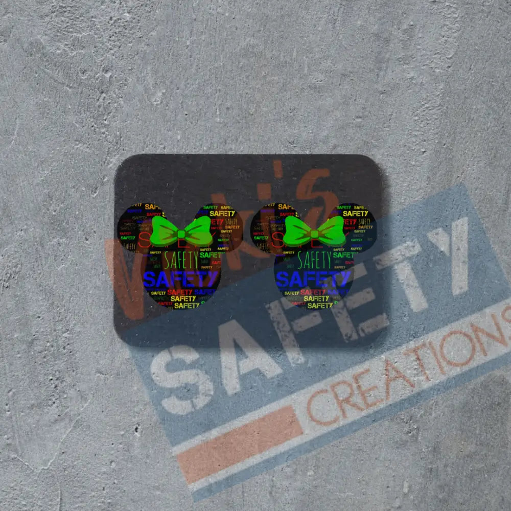 Stud Earrings - SAFETYY mouse head Earrings
