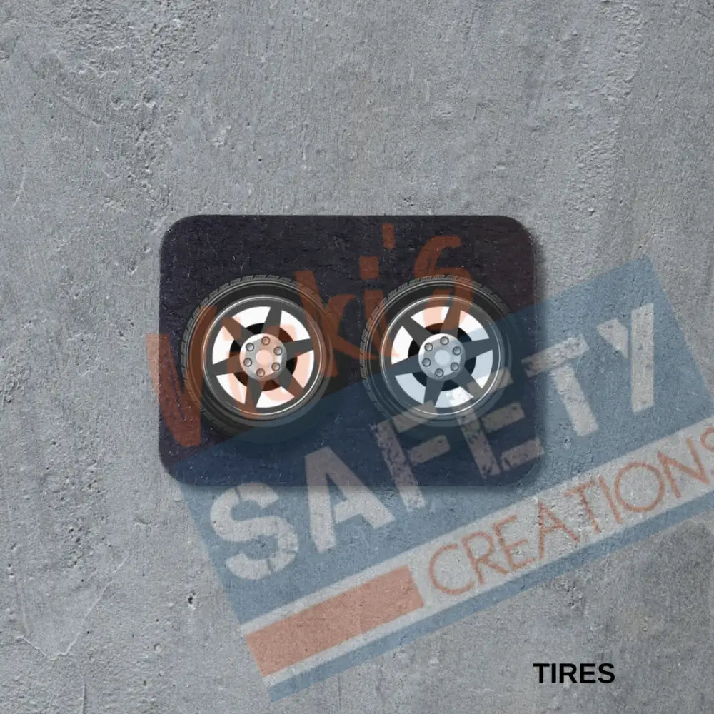 VSC Stud Earrings-Tires