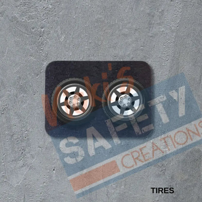 VSC Stud Earrings-Tires