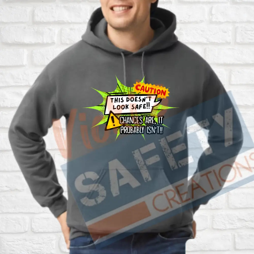 This doesn’t look safe...Tops (Adult Youth Toddler Infant Sizes) Hoodie / ADULT-Small Adult Clothing