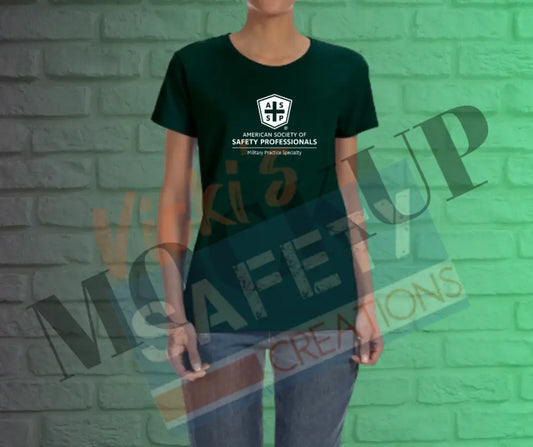 Woman’s Basic Crew Neck t-shirt-Military Practice Specialty Adult Clothing