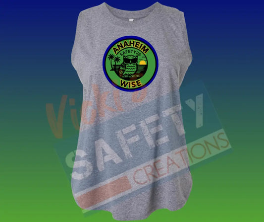 Women’s Curvy Relaxed Tank - WISE Safety 2026 Adult Clothing