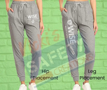 Women’s Jogger Pant (Asst Colors)-WISE Gray / Small / Hip Placement Adult Clothing