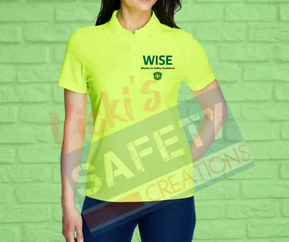 Women’s Origin Performance Piqué Polo (Asst. Colors) - WISE Safety Green / Small Adult Clothing