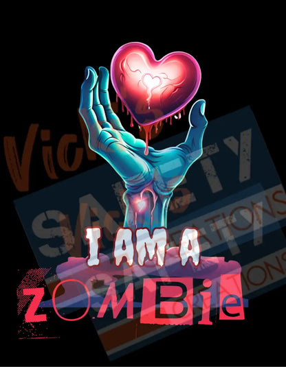 I am/I know a Zombie Tops (Adult Youth Toddler Infant Sizes) Adult Clothing