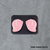 VSC Stud Earrings-Pink Hard Hats