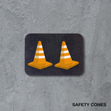 VSC Stud Earrings-Safety Cones